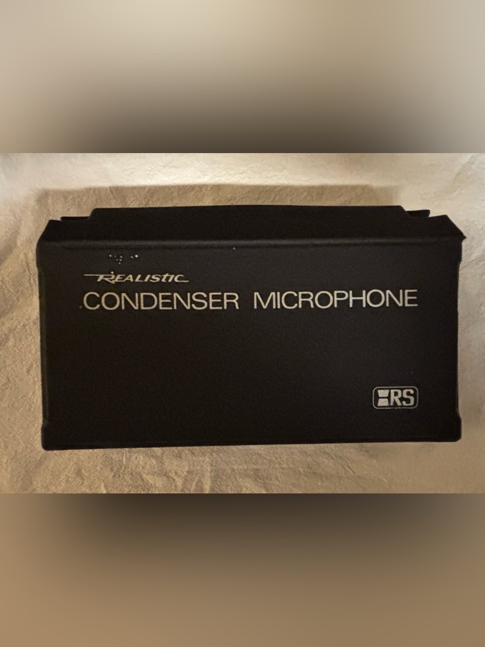 Vintage Realistic Cardioid Condenser Microphone Model 33-1045 In Box